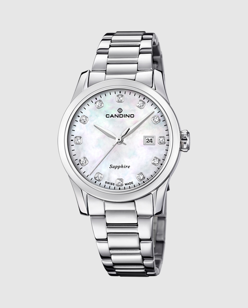 Imagem 0 de Relógio C4738/1 Lady Elegance de Aço Prateado