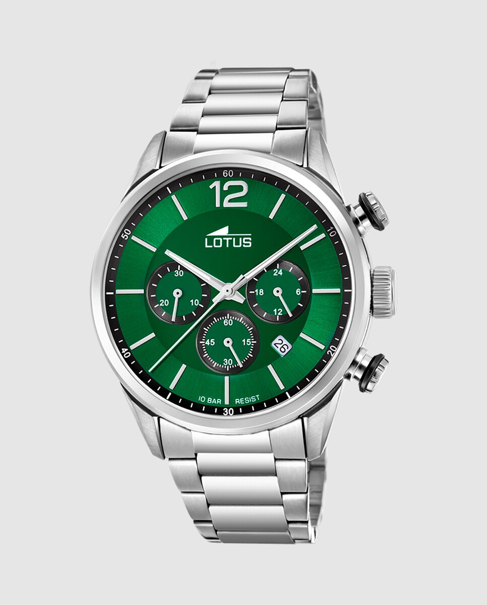 Relógio 18688/4 Chrono de Aço Prateado Prata-1