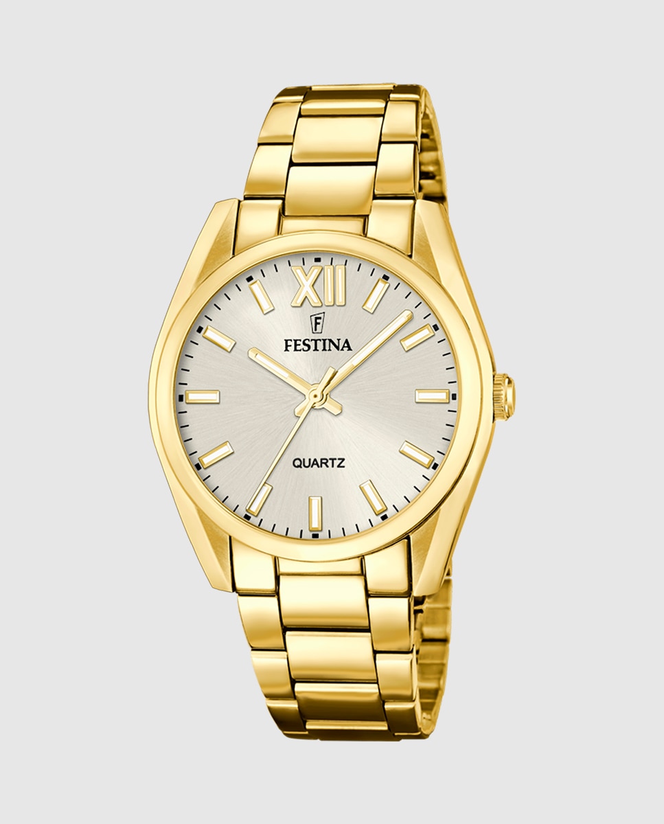 Relógio F20640/1 Boyfriend de Aço em Dourado Ouro-1