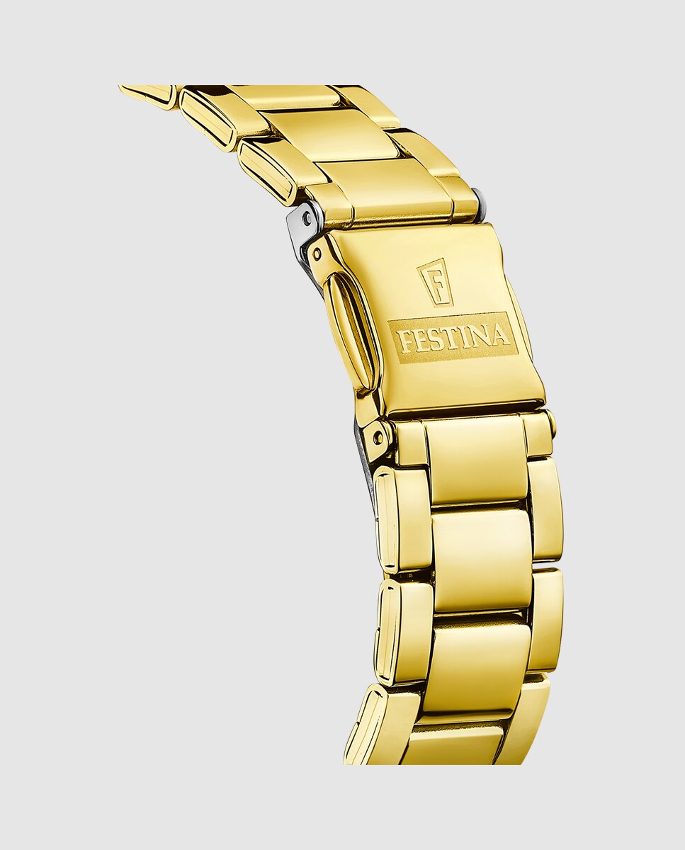 Relógio F20640/1 Boyfriend de Aço em Dourado Ouro-3