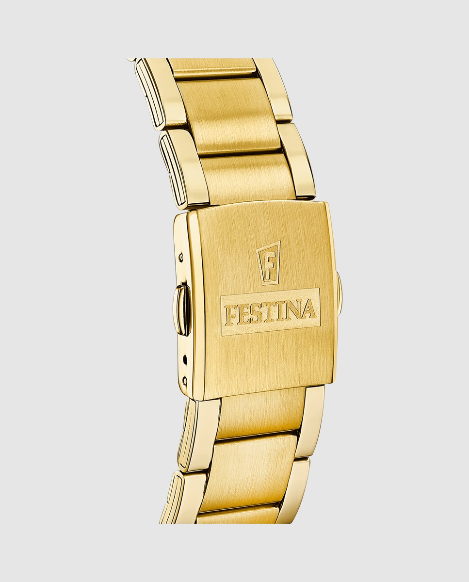 Relógio F20633/2 Timeless Chronograph de Aço em Dourado Ouro-2