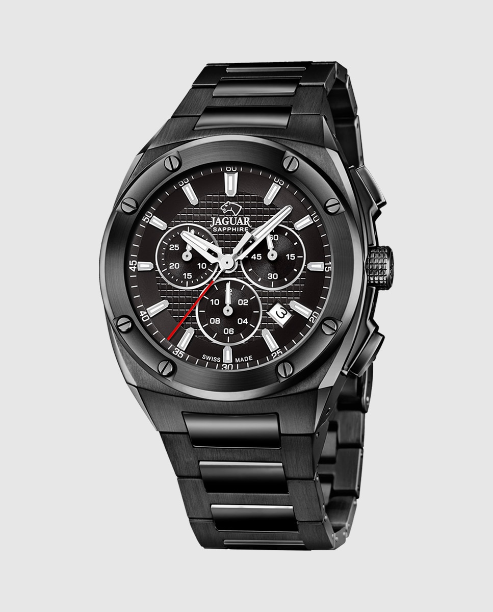 Relógio J992/1 Executive de Aço em Preto Preto-1