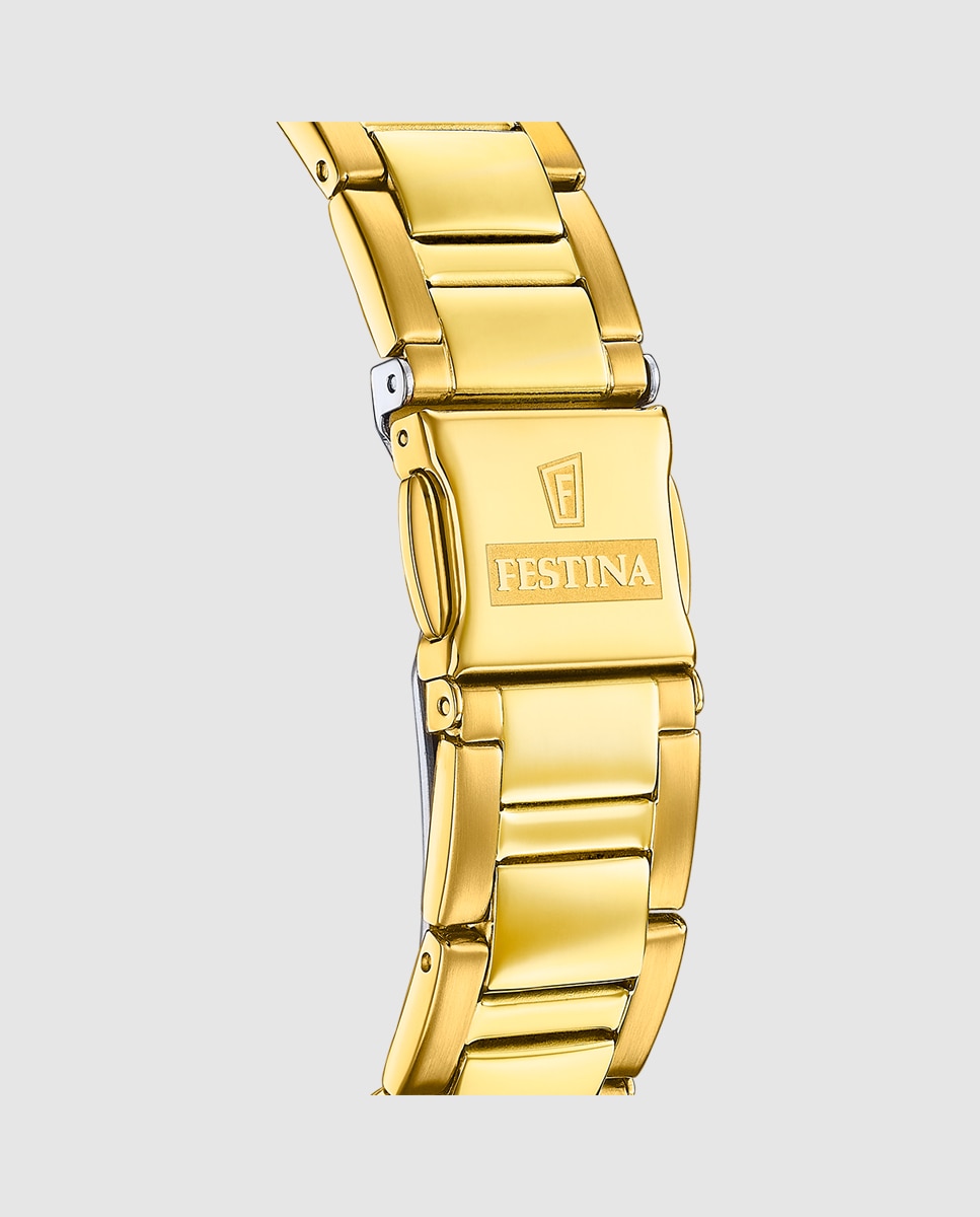 Relógio F20609/2 Boyfriend de Aço em Dourado Ouro-3