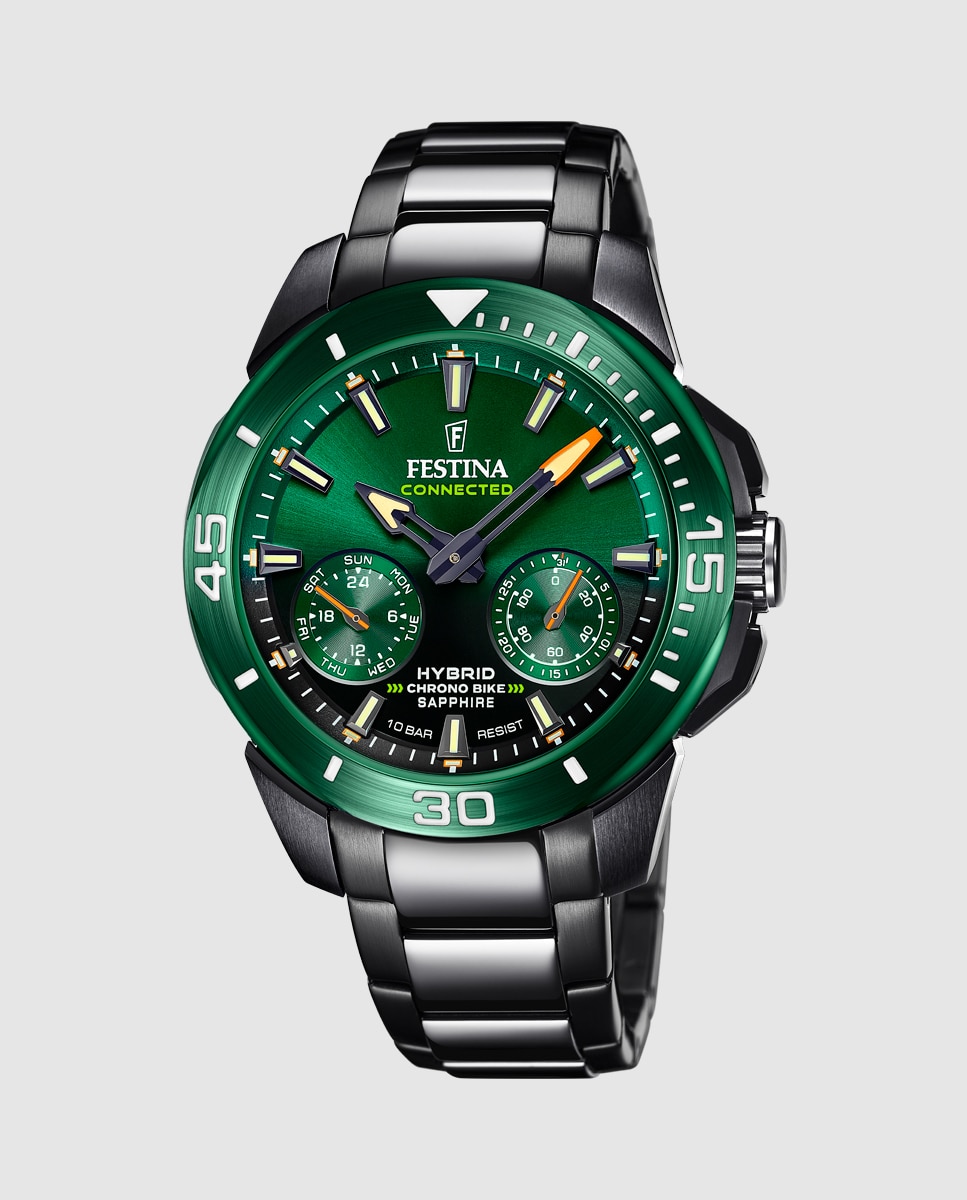 Relógio Smartwatch F20646 1 Connected de Aço em Preto Preto-1