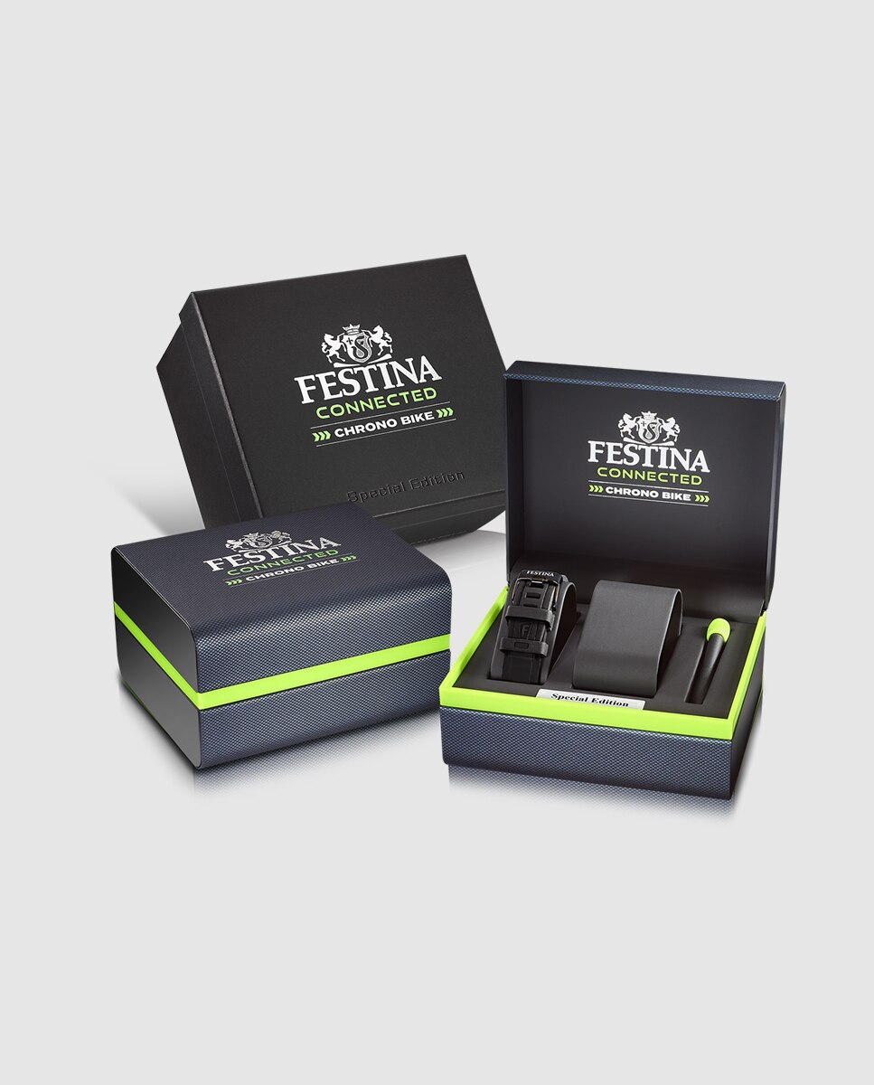 Relógio Smartwatch F20646 1 Connected de Aço em Preto Preto-6