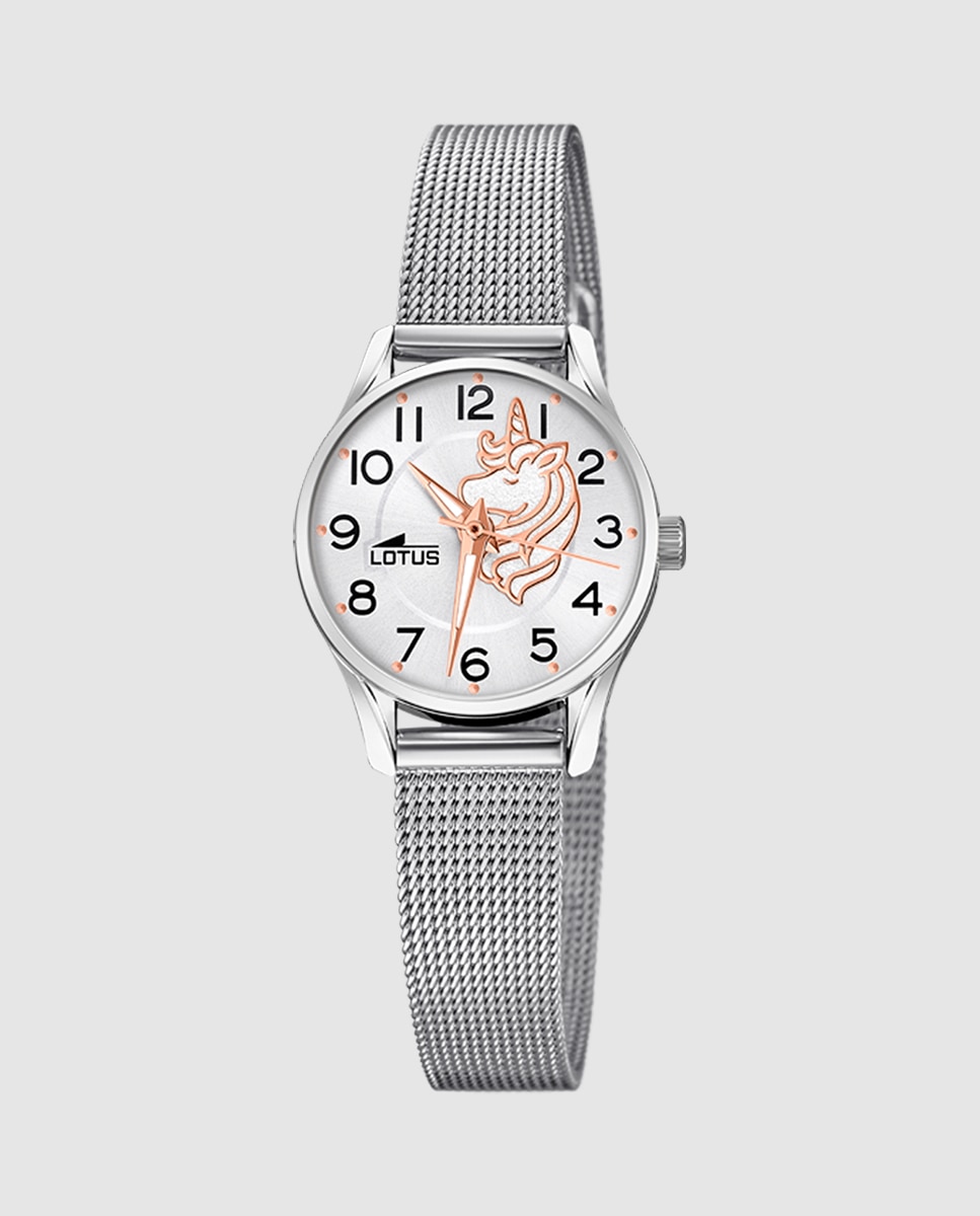 Relógio Infantil 18571/e Junior Collection de Aço Prateado com Pulseira de Oferta Prata-2