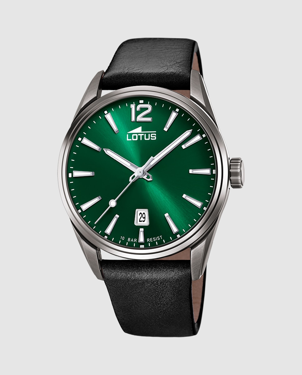 Relógio 18685/4 Chrono de Pele em Castanho Castanho-1