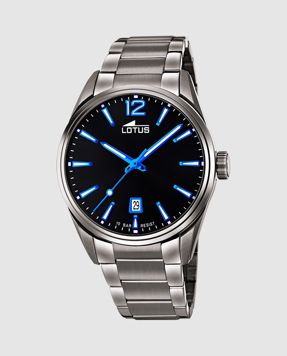 Relógio 18684/6 Chrono de Aço em Cinzento Cinzento-1