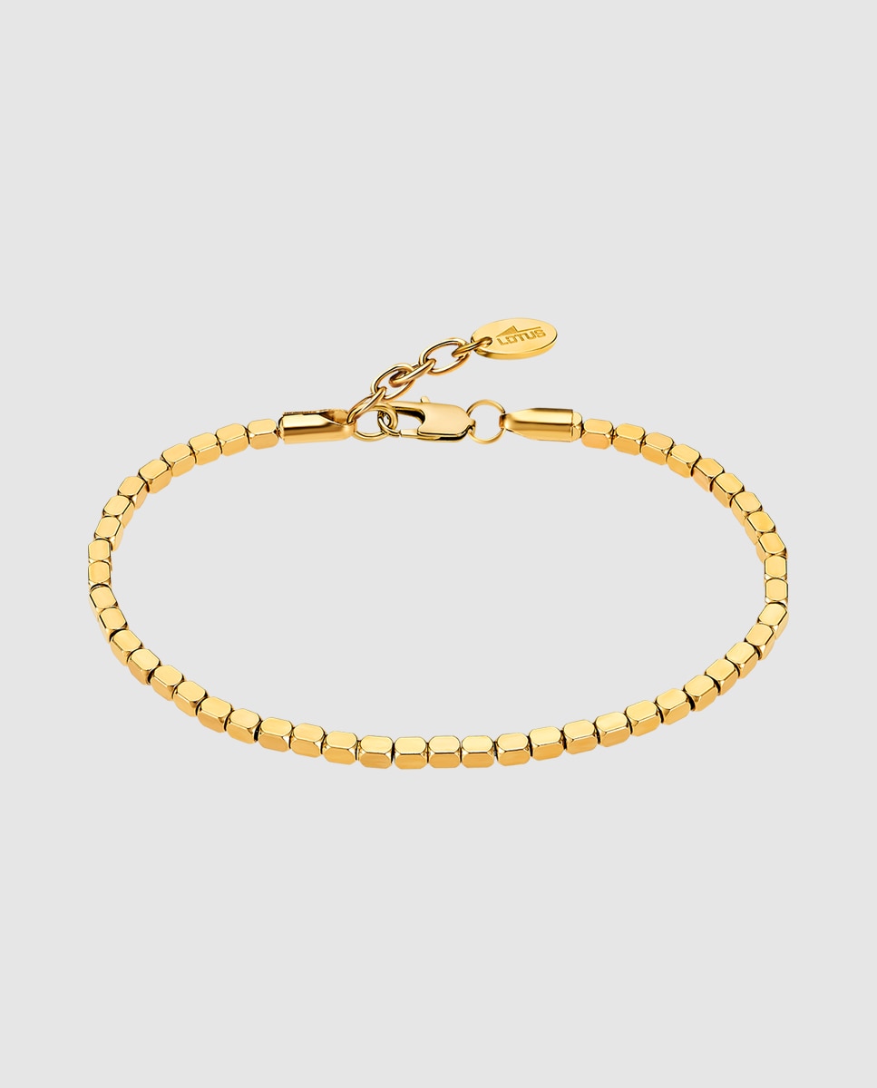 Pulseira de Elos Lotus Style Ls2244-2 2 Millennial de Aço Inoxidável com Acabamento Brilhante Dourado-1