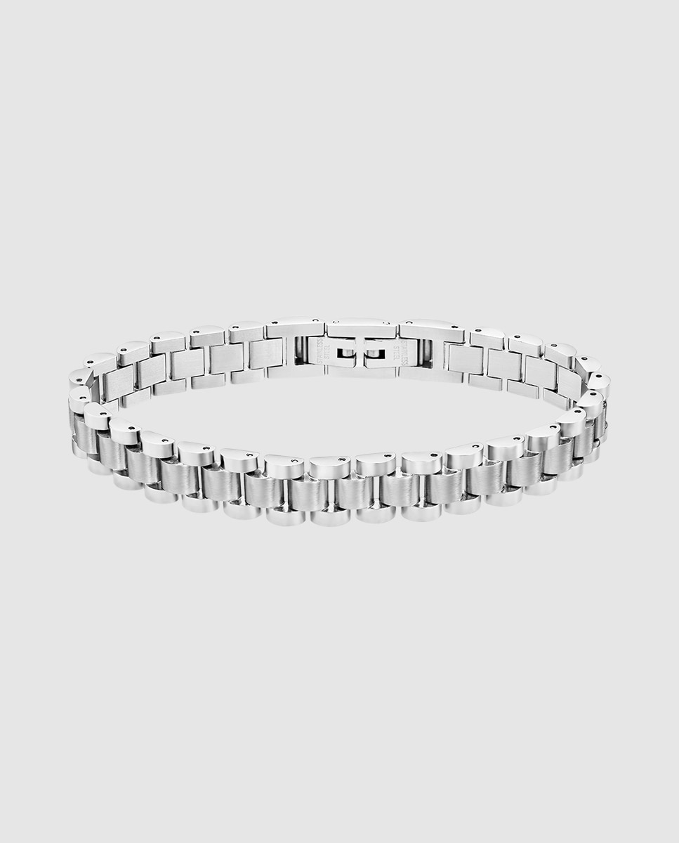 Pulseira Lotus Style Ls2261-2/1 Men In Black de Aço Inoxidável com Acabamento Brilhante Prateado-1
