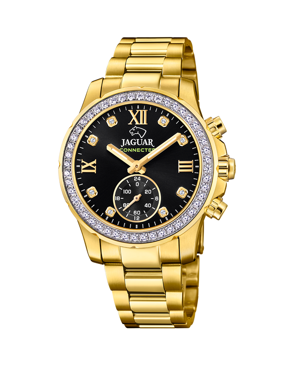 Relógio Smartwatch J984 1 Connected de Aço em Dourado Ouro-1