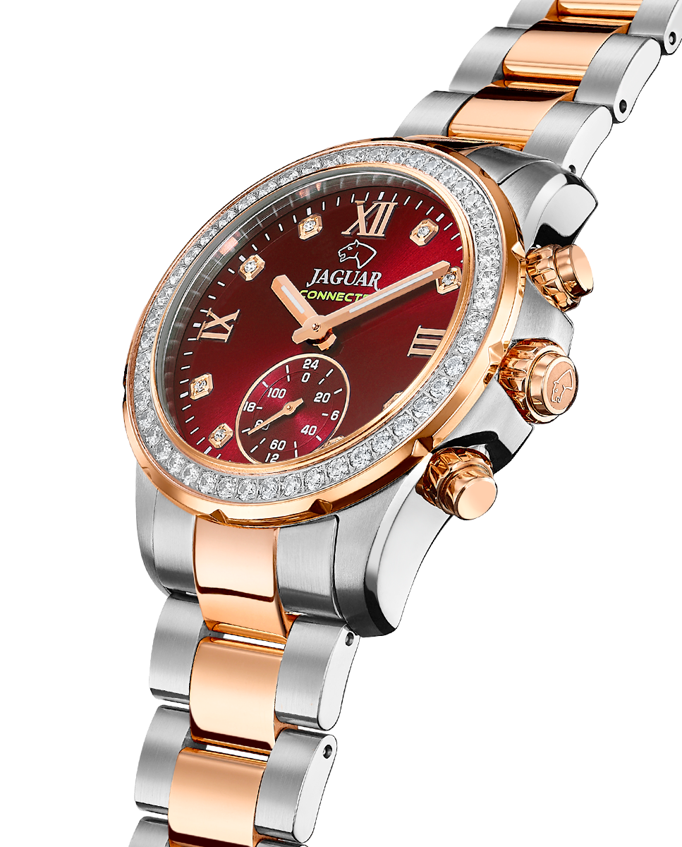 Relógio Smartwatch J981 3 Connected Lady de Aço Prateado Prata-3
