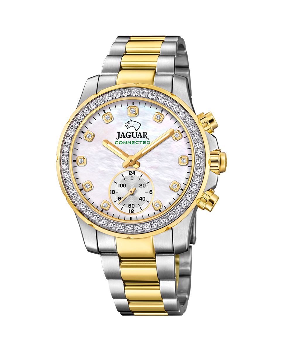 Relógio Smartwatch J982 1 Connected Lady de Aço Multicolor Multicolor-1