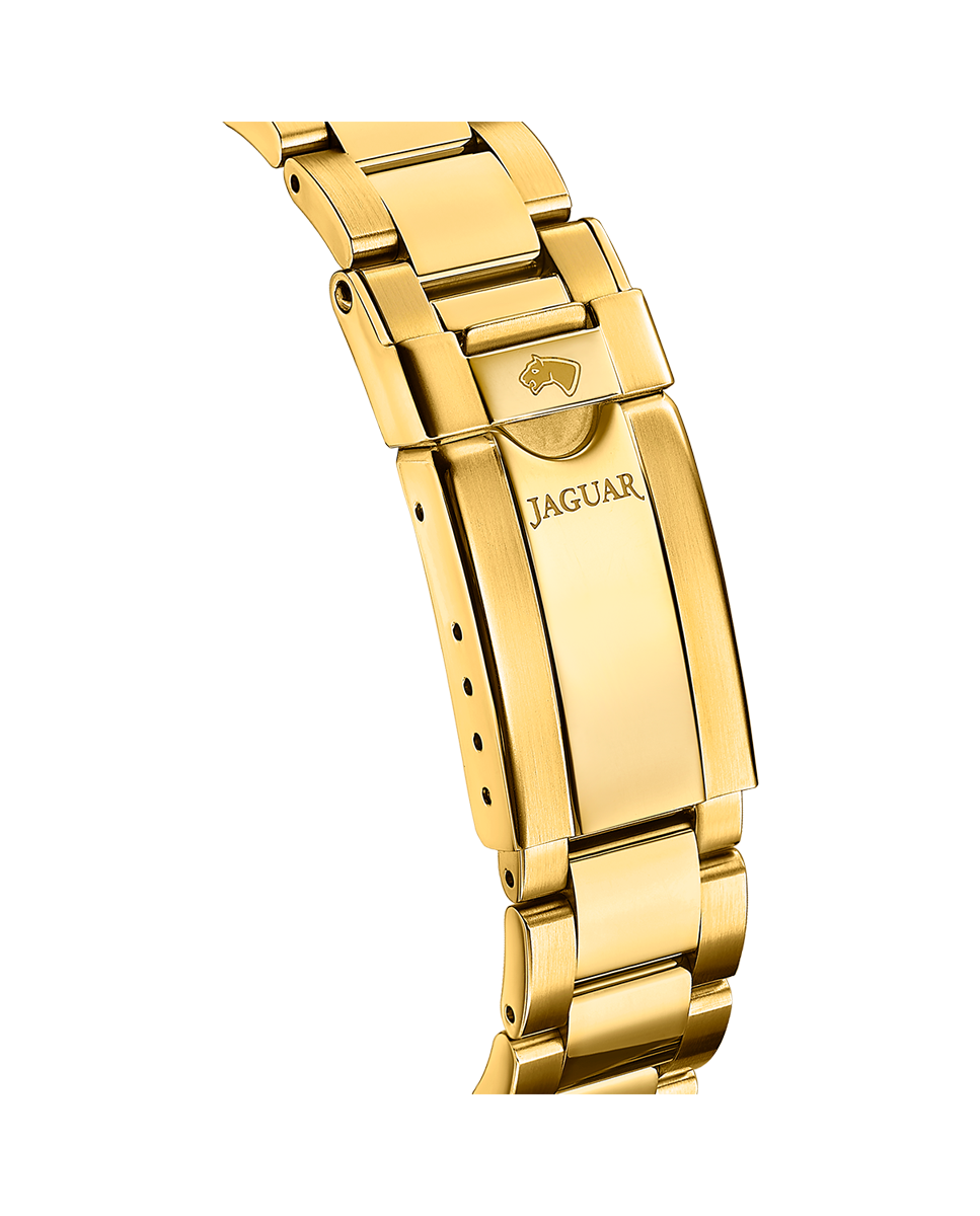 Smartwatch J983 5 Connected Lady de Aço em Dourado Ouro-4
