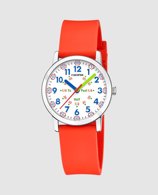 Imagem 0 de Relógio Infantil K5825/5 Special Prices de Borracha em Vermelho