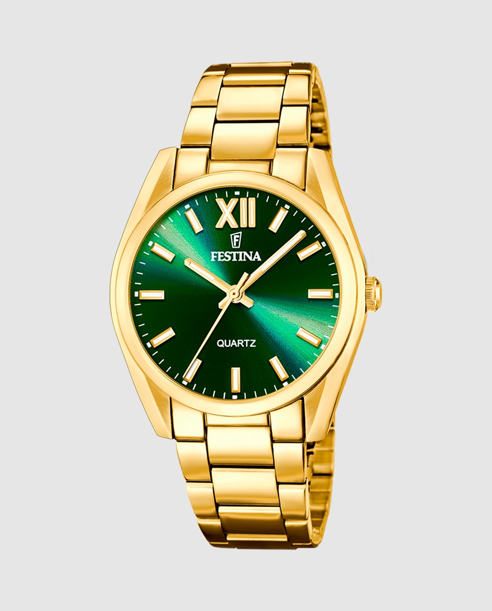 Relógio F20640/9 Boyfriend de Aço em Dourado Ouro-1