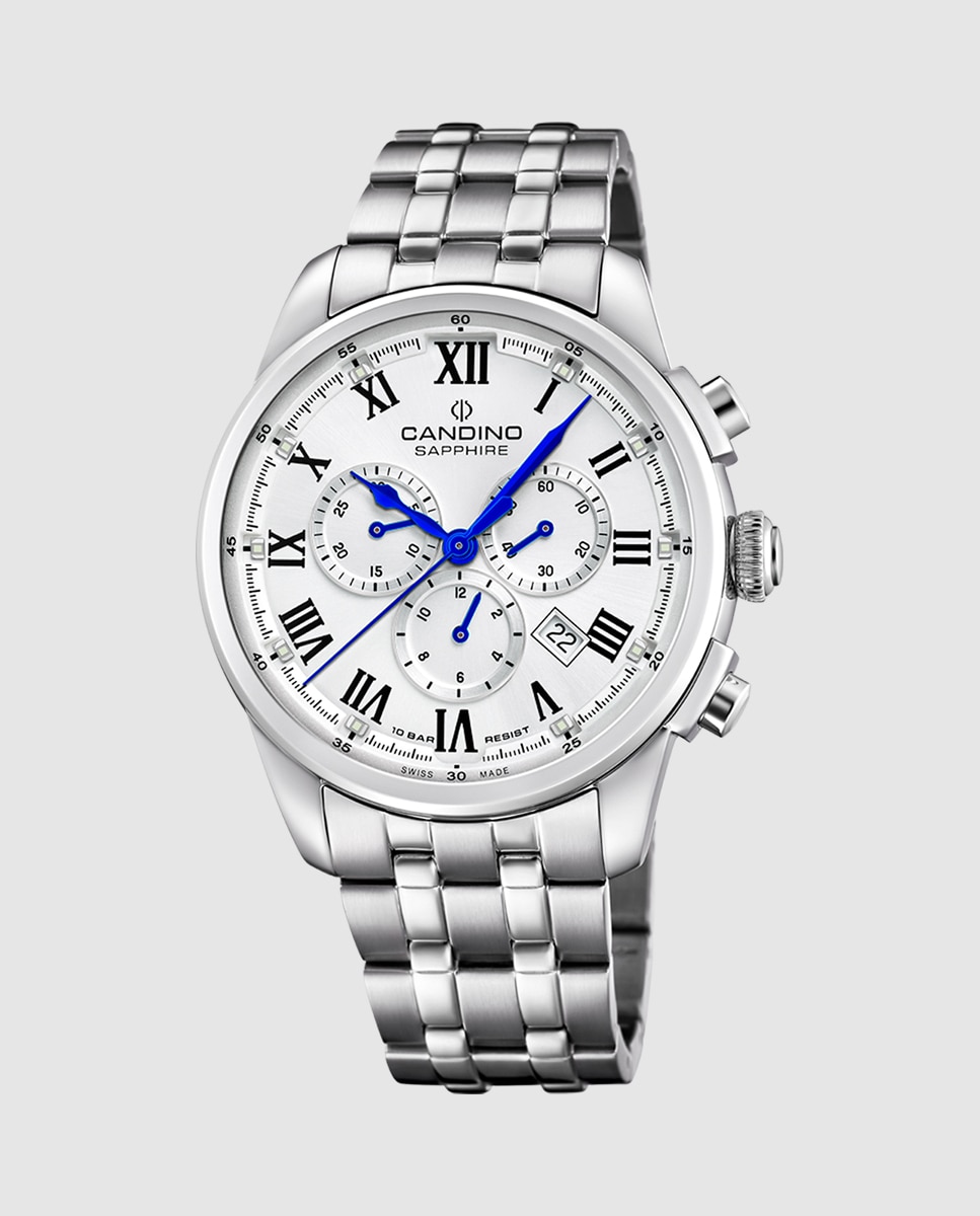 Relógio C4744/4 Gents Sport de Aço Prateado Prata-1