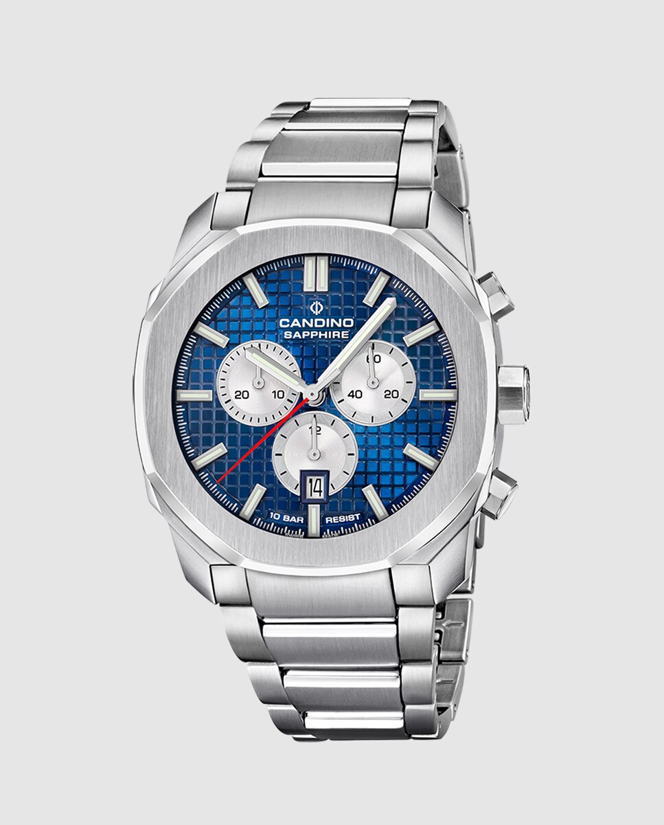 Relógio C4746/1 Gents Sport de Aço Prateado Prata-1