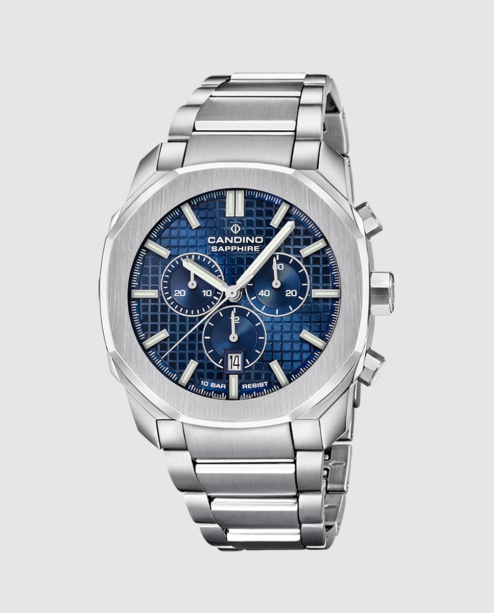 Relógio C4746/2 Gents Sport de Aço Prateado Prata-1