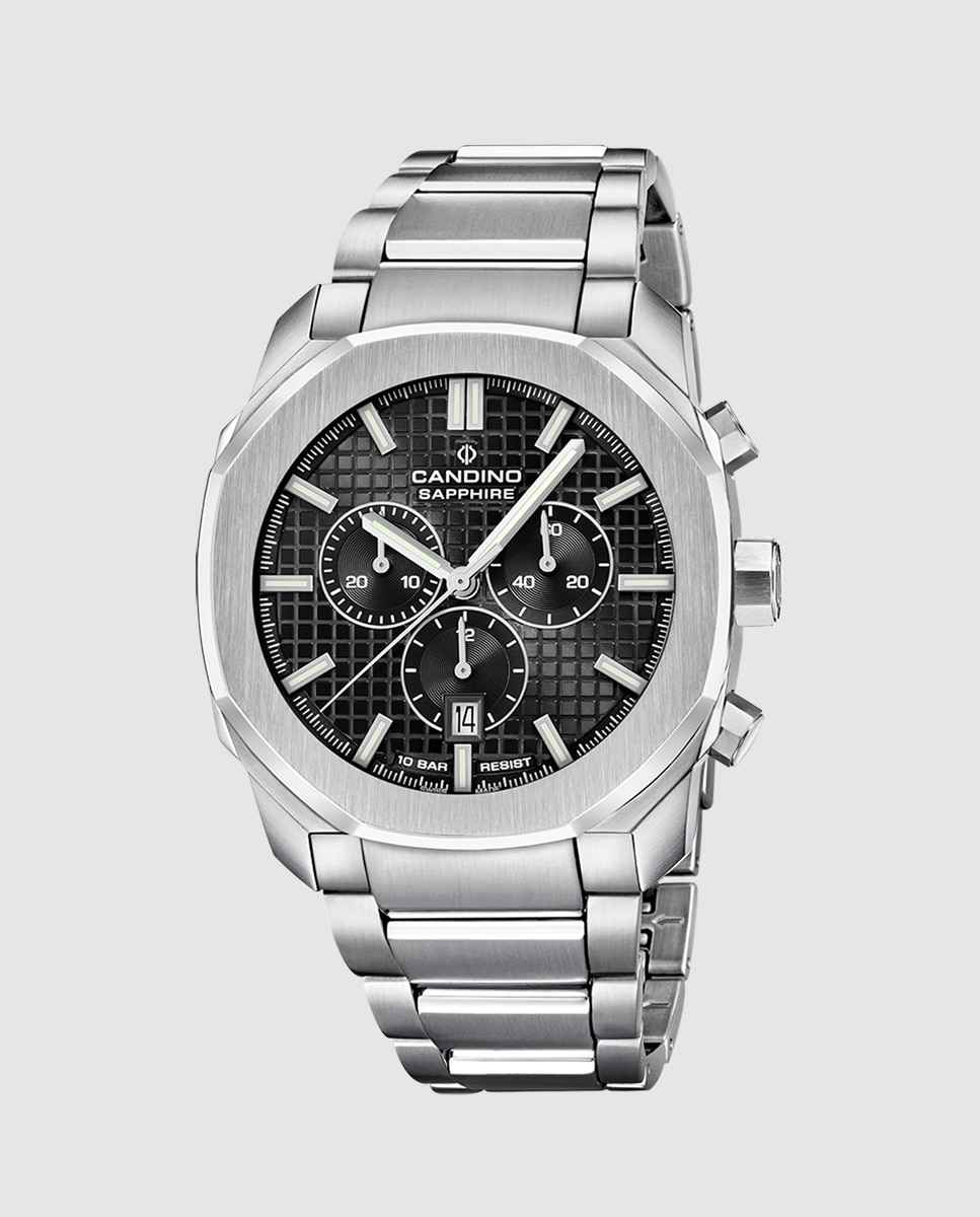Relógio C4746/4 Gents Sport de Aço Prateado Prata-1