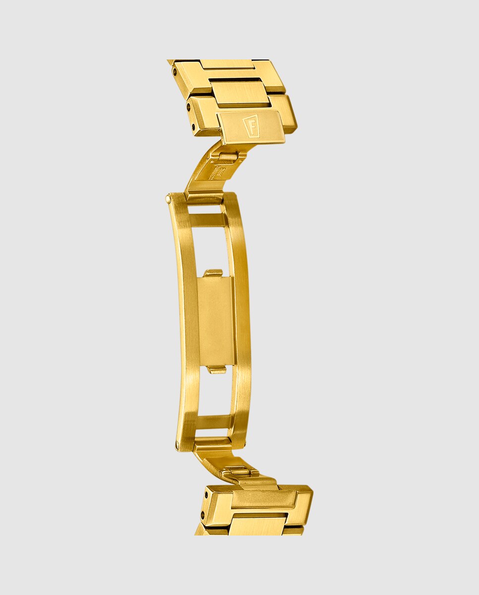 Relógio F20032/2 Swiss Made de Aço em Dourado Ouro-3