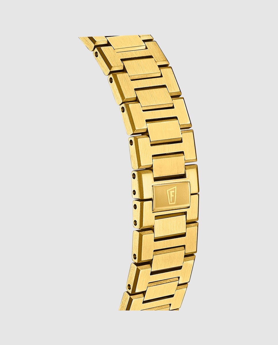 Relógio F20032/2 Swiss Made de Aço em Dourado Ouro-5
