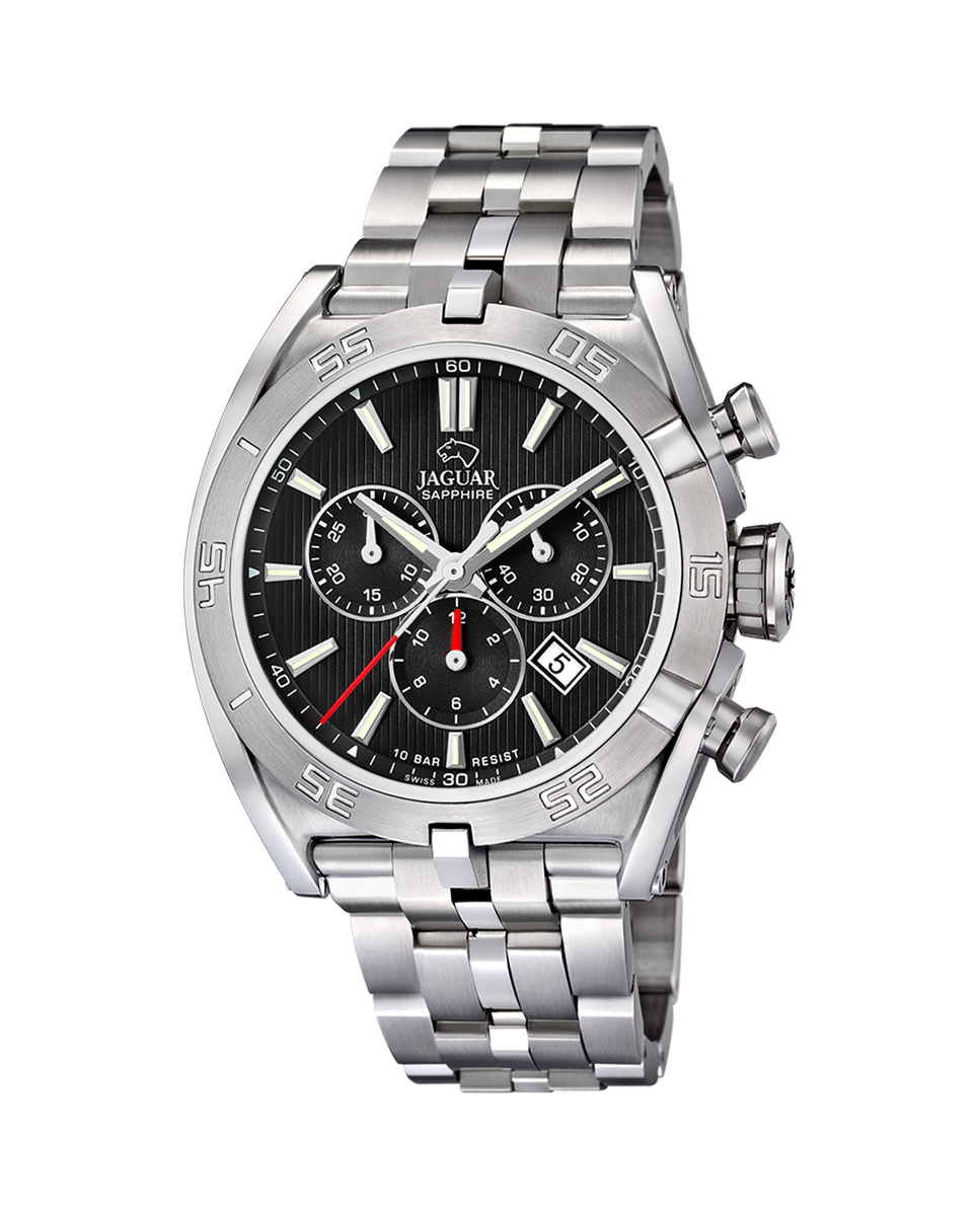 Relógio J852/d Swiss Made de Aço Prateado Prata-1