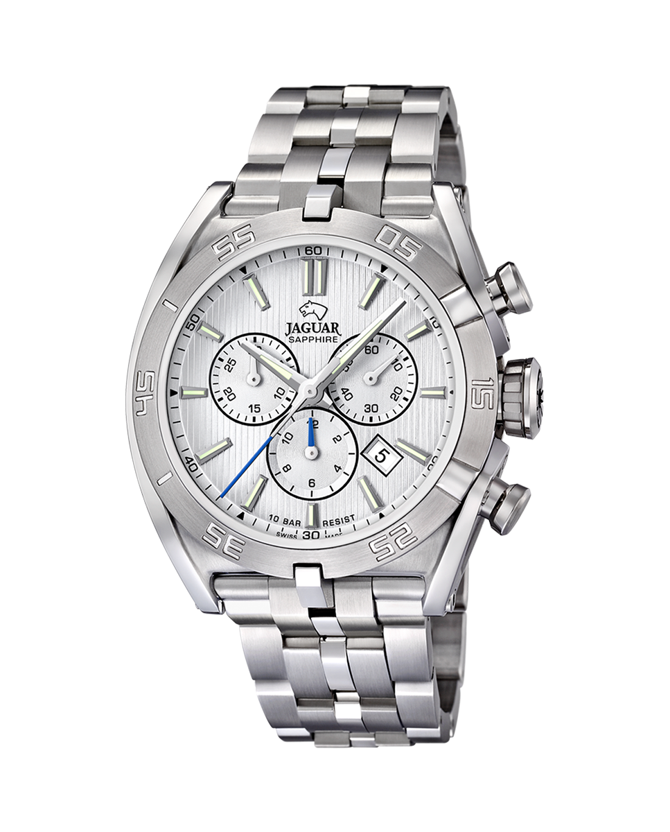 Relógio J852/a Swiss Made de Aço Prateado Prata-1