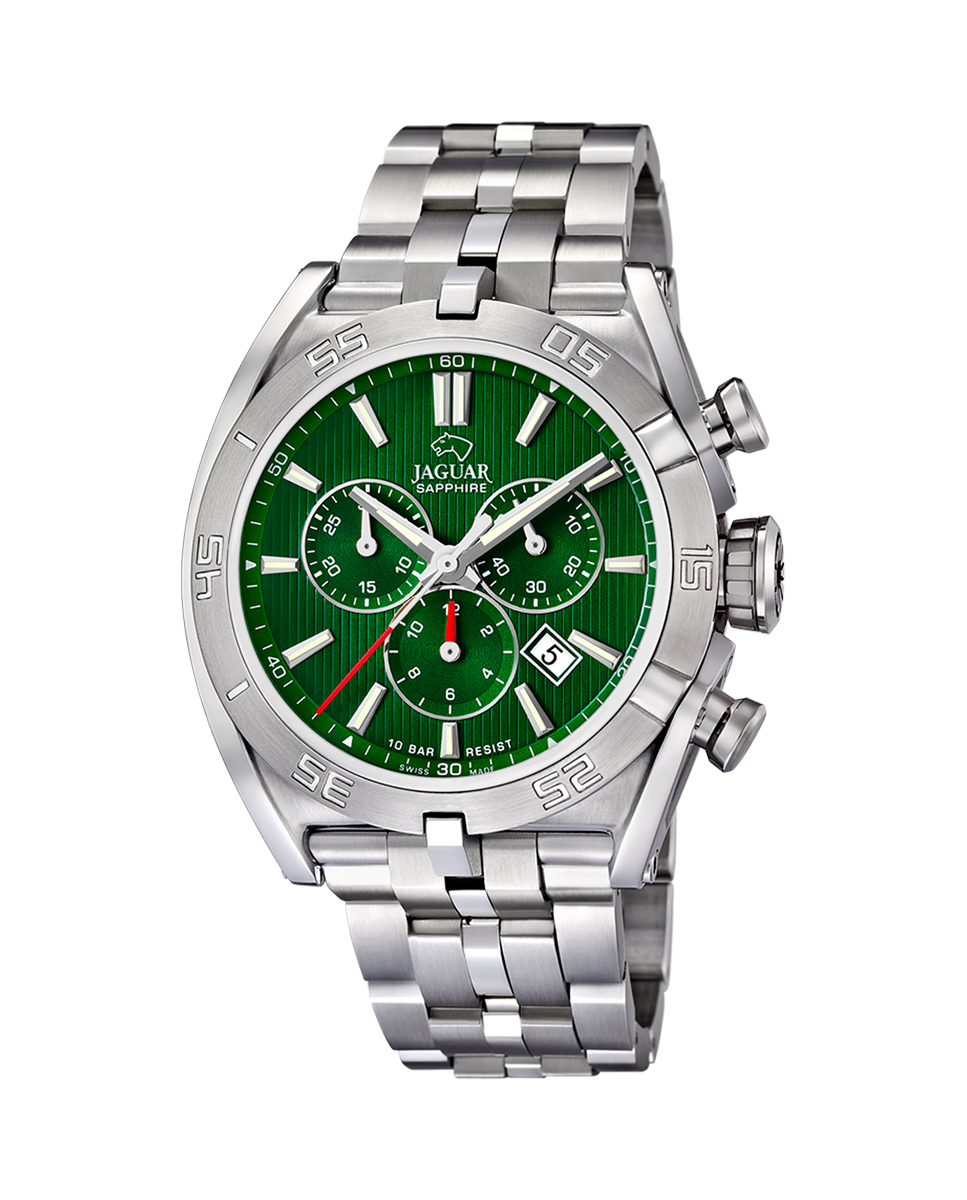 Relógio J852/c Swiss Made de Aço Prateado Prata-1