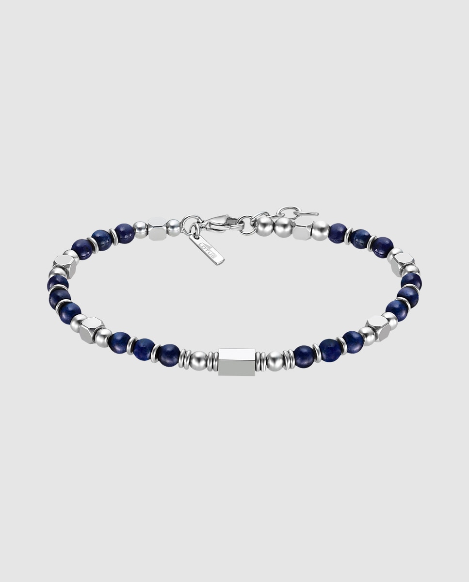 Pulseira Lotus Style Ls2308-2/2 Urban Man de Aço Inoxidável com Acabamento Brilhante Azul-1