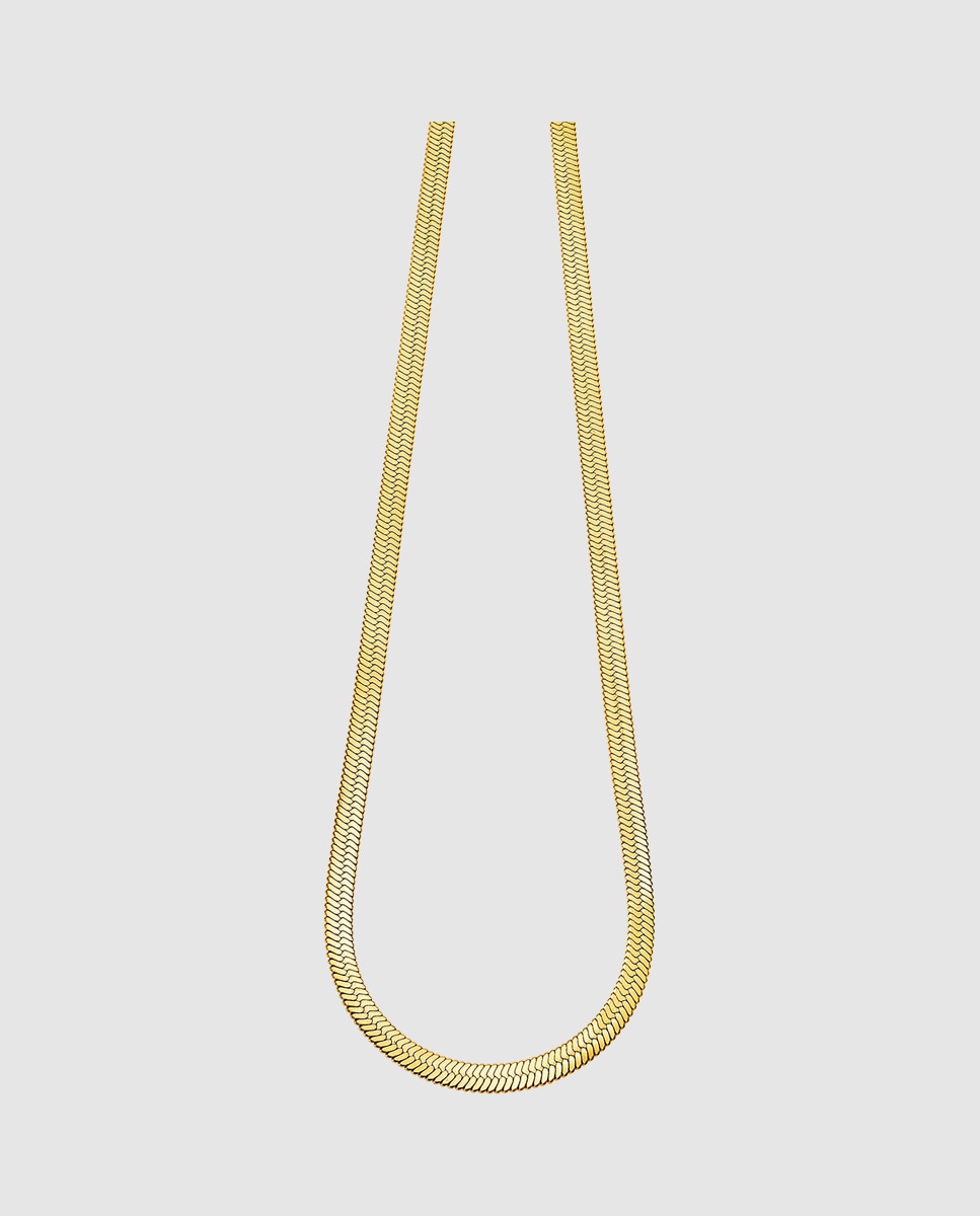 Colar Lotus Style Ls2317-1/2 Urban Woman de Aço Inoxidável com Acabamento Brilhante Dourado-1