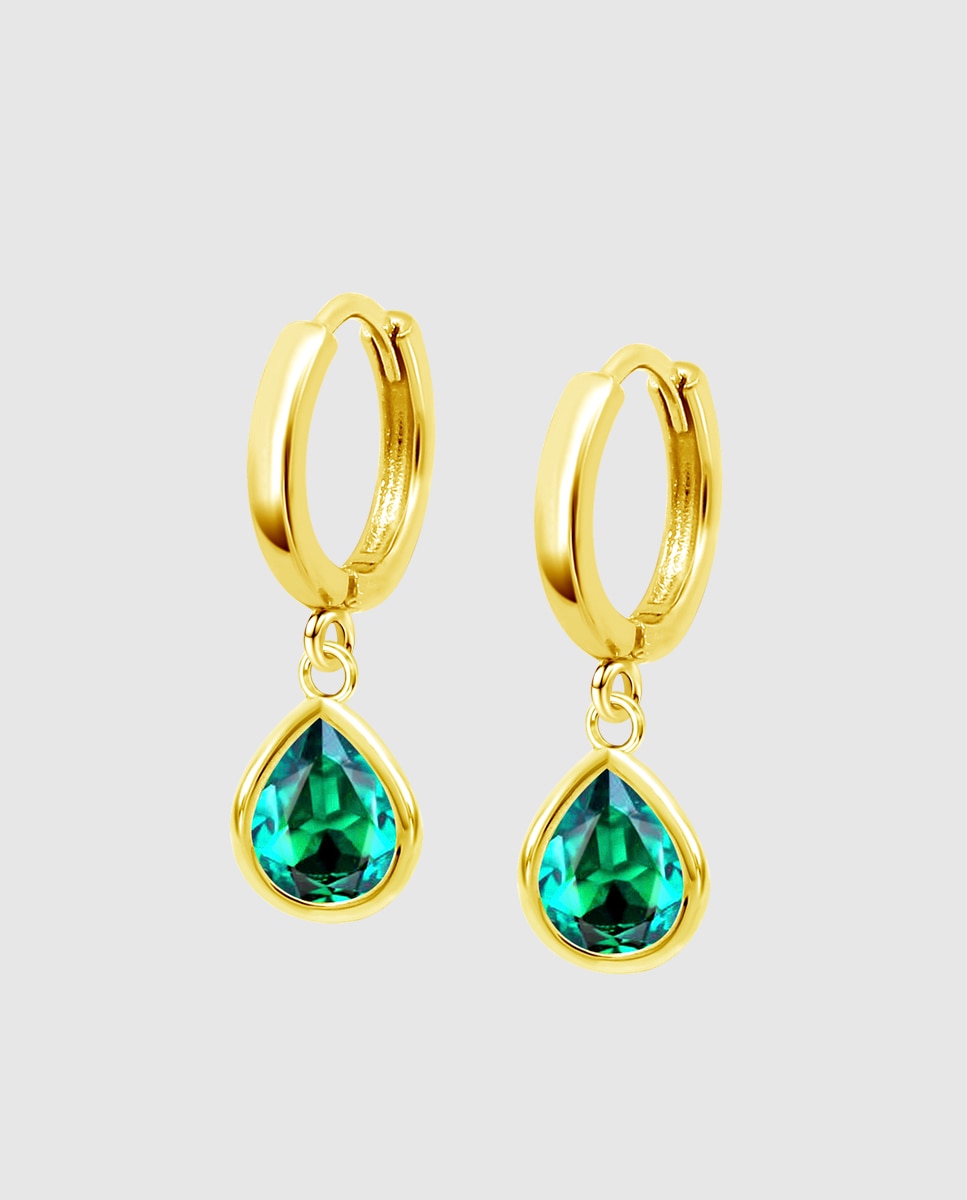Brincos Lotus Silver Lp3563-4/5 Colors de Prata com Acabamento Brilhante Dourado-1