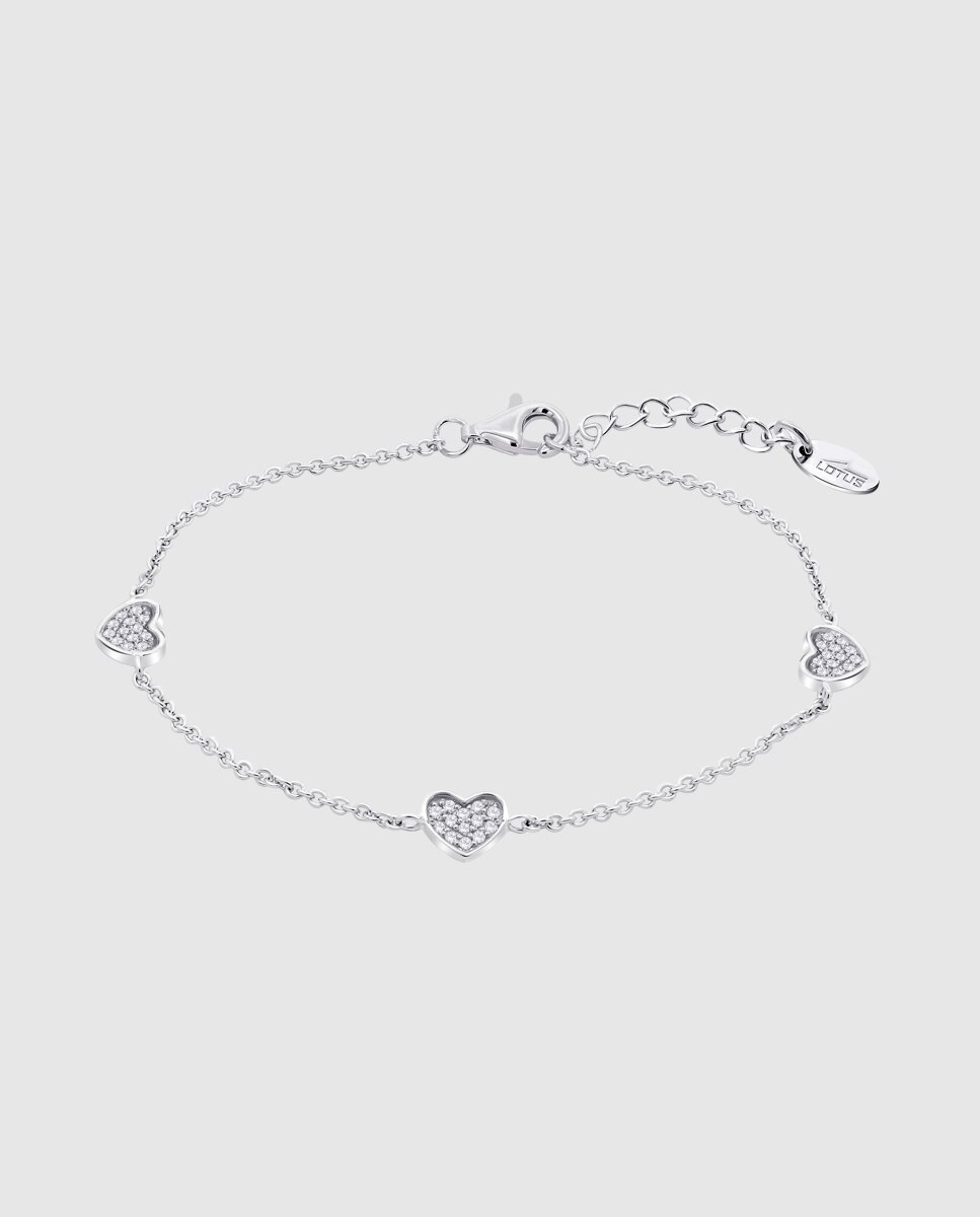 Pulseira Lotus Silver Lp3586-2/1 Moments de Prata com Acabamento Brilhante Prateado-1