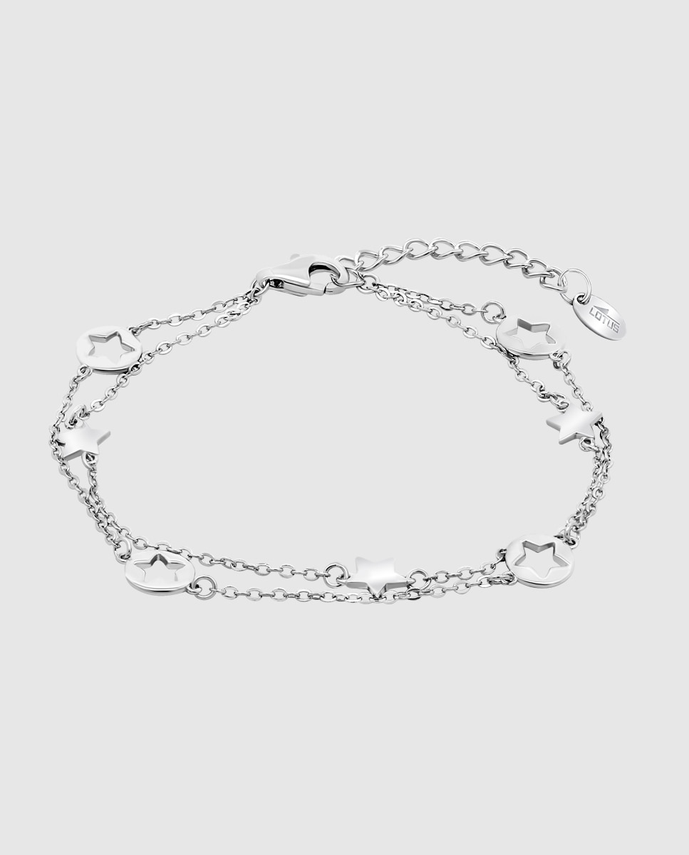 Pulseira Lotus Silver Lp3654-2/1 Mystic de Prata com Acabamento Brilhante Prateado-1