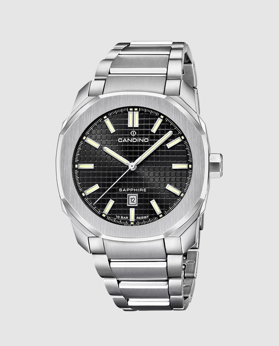 Relógio C4754/4 Gents Sport de Aço Prateado Prata-1