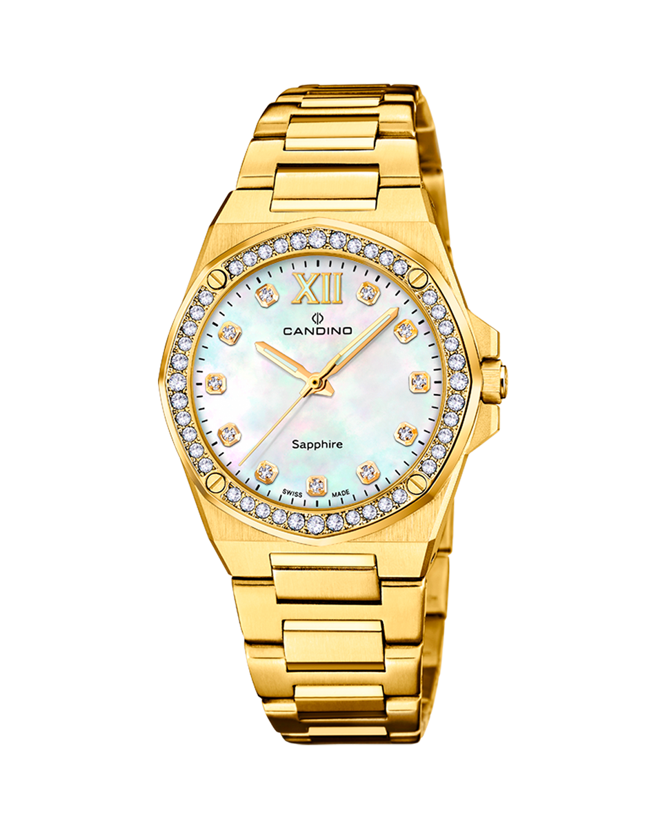Relógio C4755/1 Lady Elegance de Aço em Dourado Ouro-1