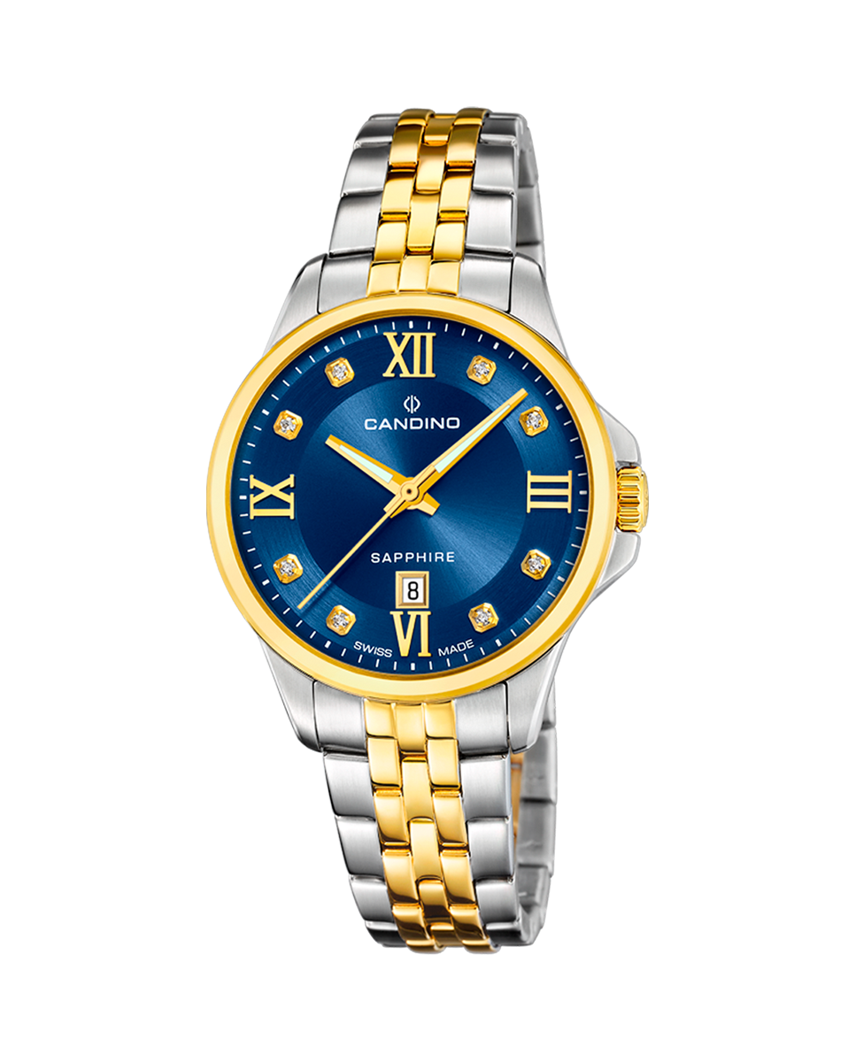 Relógio C4767/3 Lady Elegance de Aço Multicolor Multicolor-1