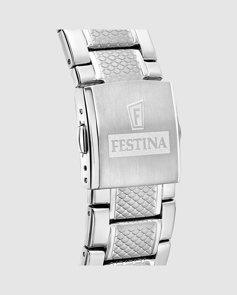 Relógio F20668/5 Timeless Chronograph de Aço Prateado Prata-2
