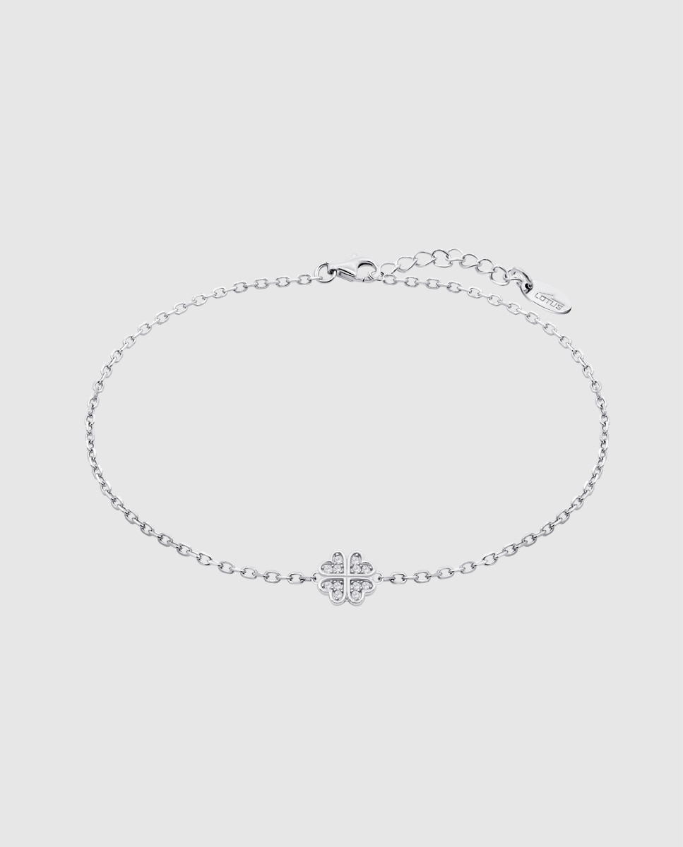 Pulseira de Corrente Lotus Silver Lp3052-2 1 Mystic de Prata com Acabamento Brilhante Prateado-1