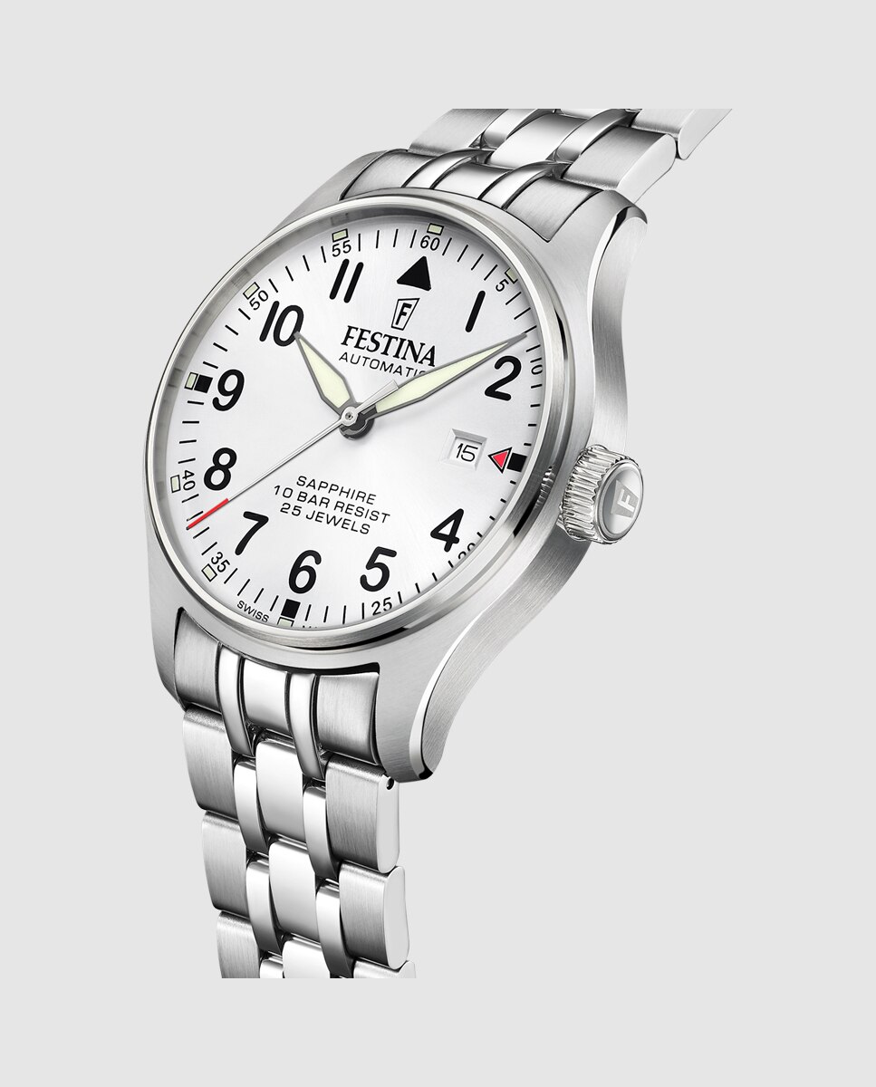 Relógio F20151/a Automatic de Aço Prateado Prata-2