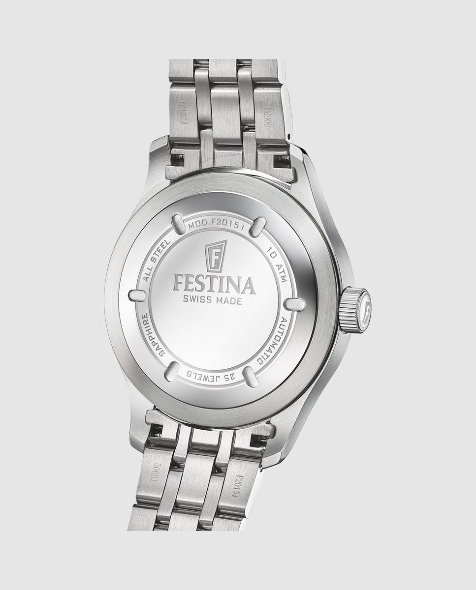 Relógio F20151/a Automatic de Aço Prateado Prata-4