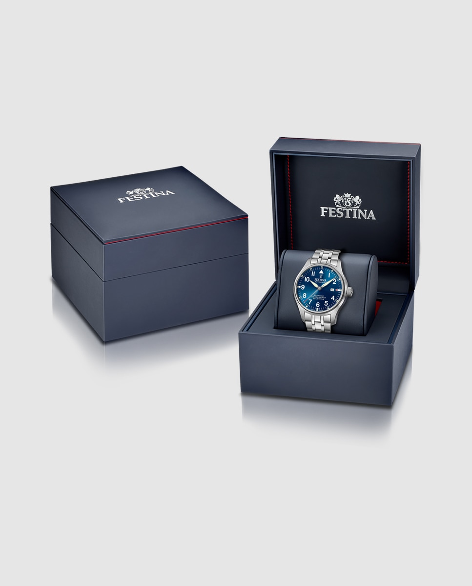 Relógio F20151/c Automatic de Aço Prateado Prata-6