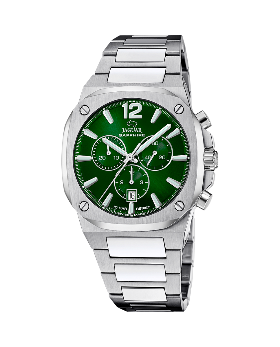 Relógio J1025/2 Jaguar Rc de Aço Prateado Prata-1