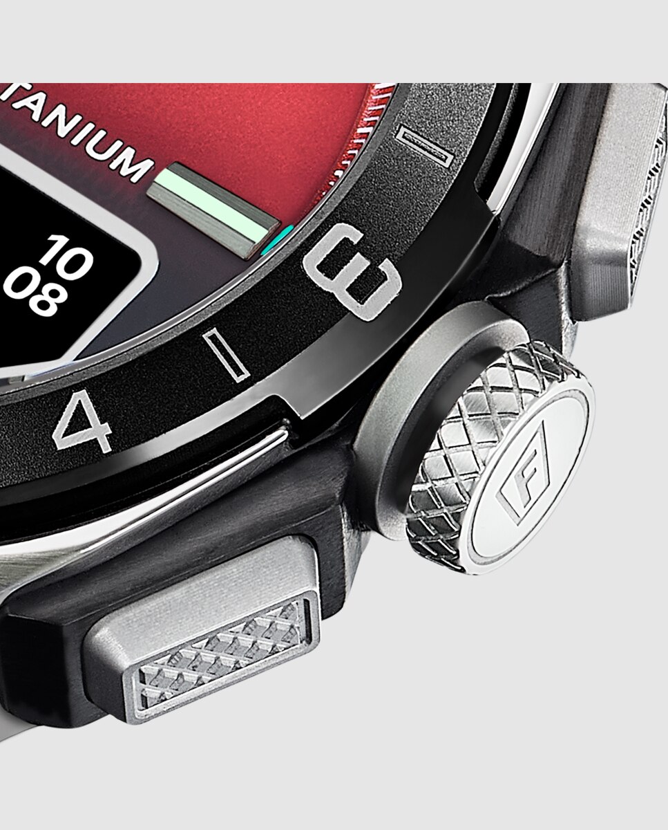Smartwatch F23000 6 Connected de Borracha em Vermelho Vermelho-5