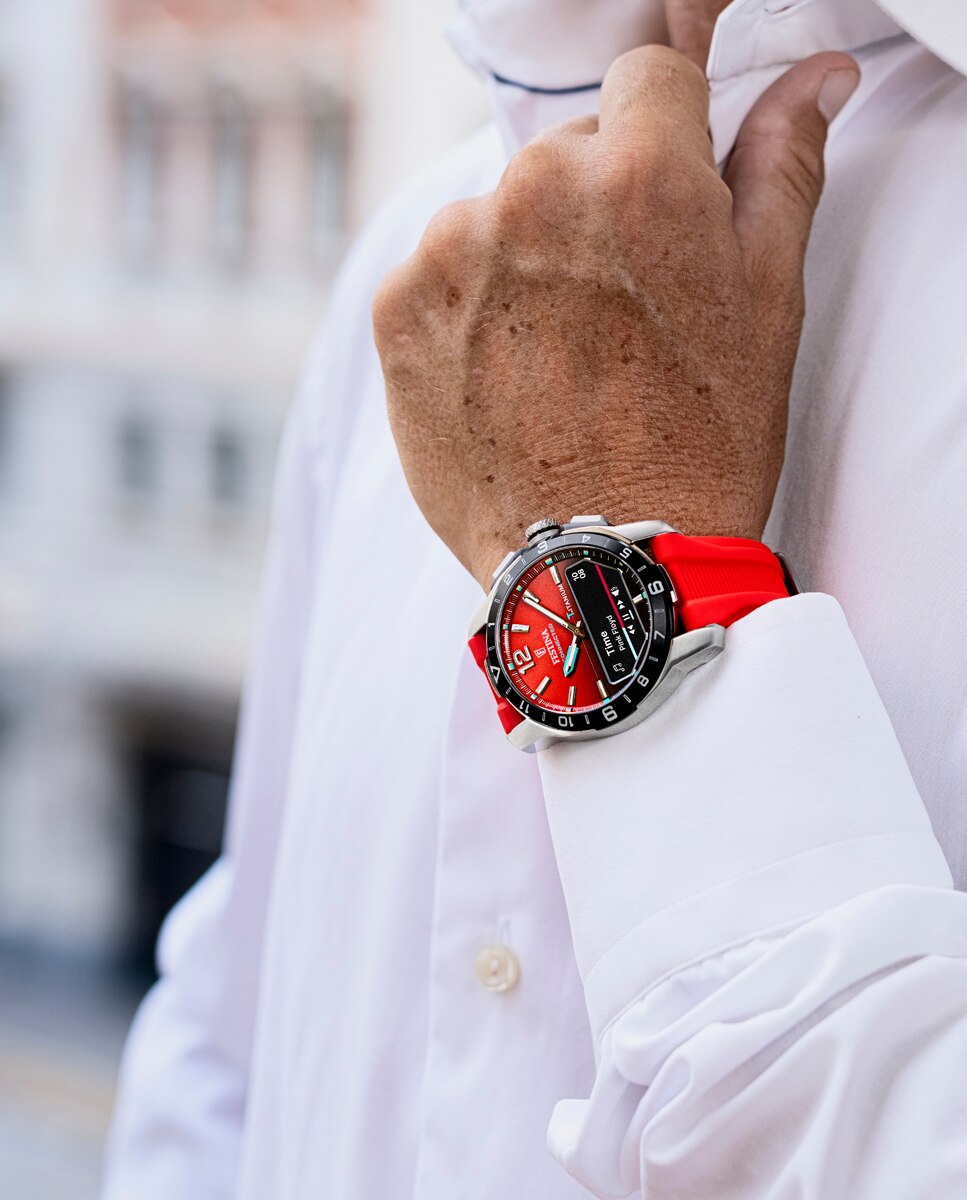 Smartwatch F23000 6 Connected de Borracha em Vermelho Vermelho-6