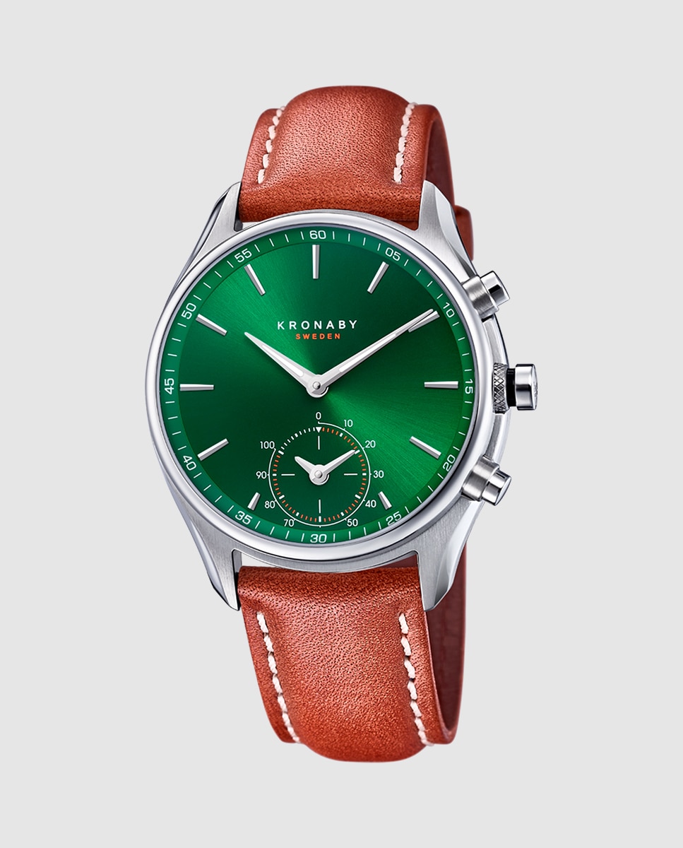 Smartwatch S3781 1 Sekel de Pele em Castanho Castanho-1