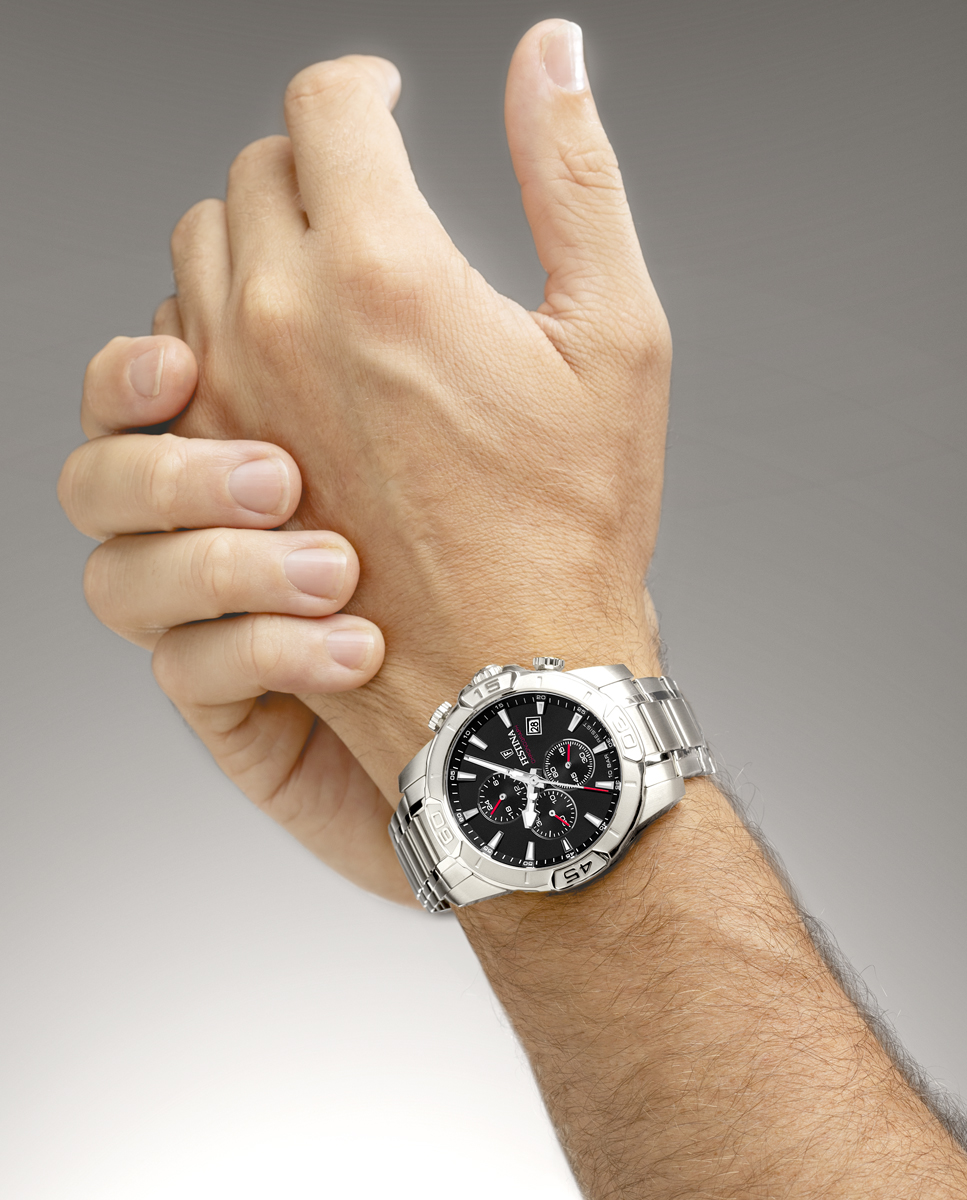 Relógio F20704/3 Timeless Chronograph de Aço Prateado Prata-3