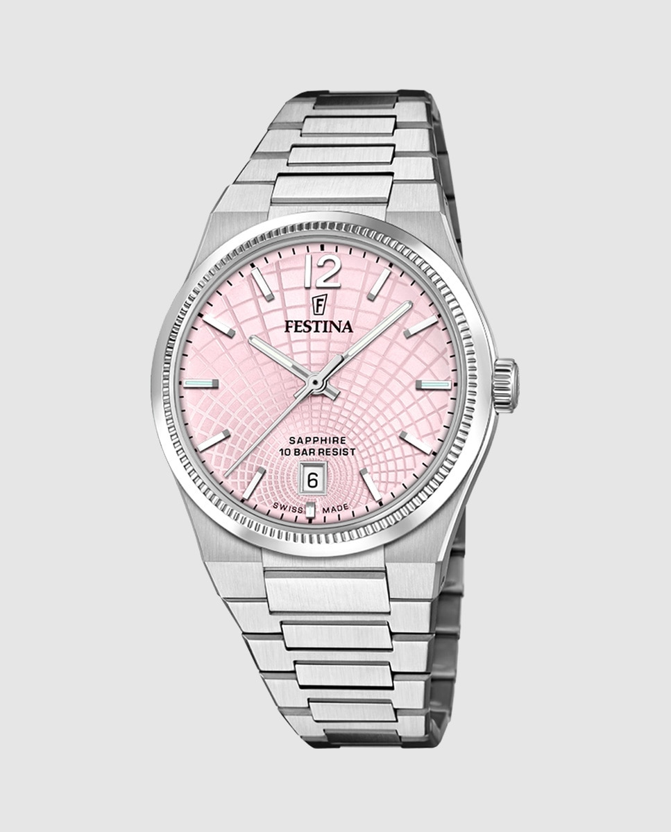 Relógio F20052/3 Swiss Made Rivé de Aço Prateado Prata-1