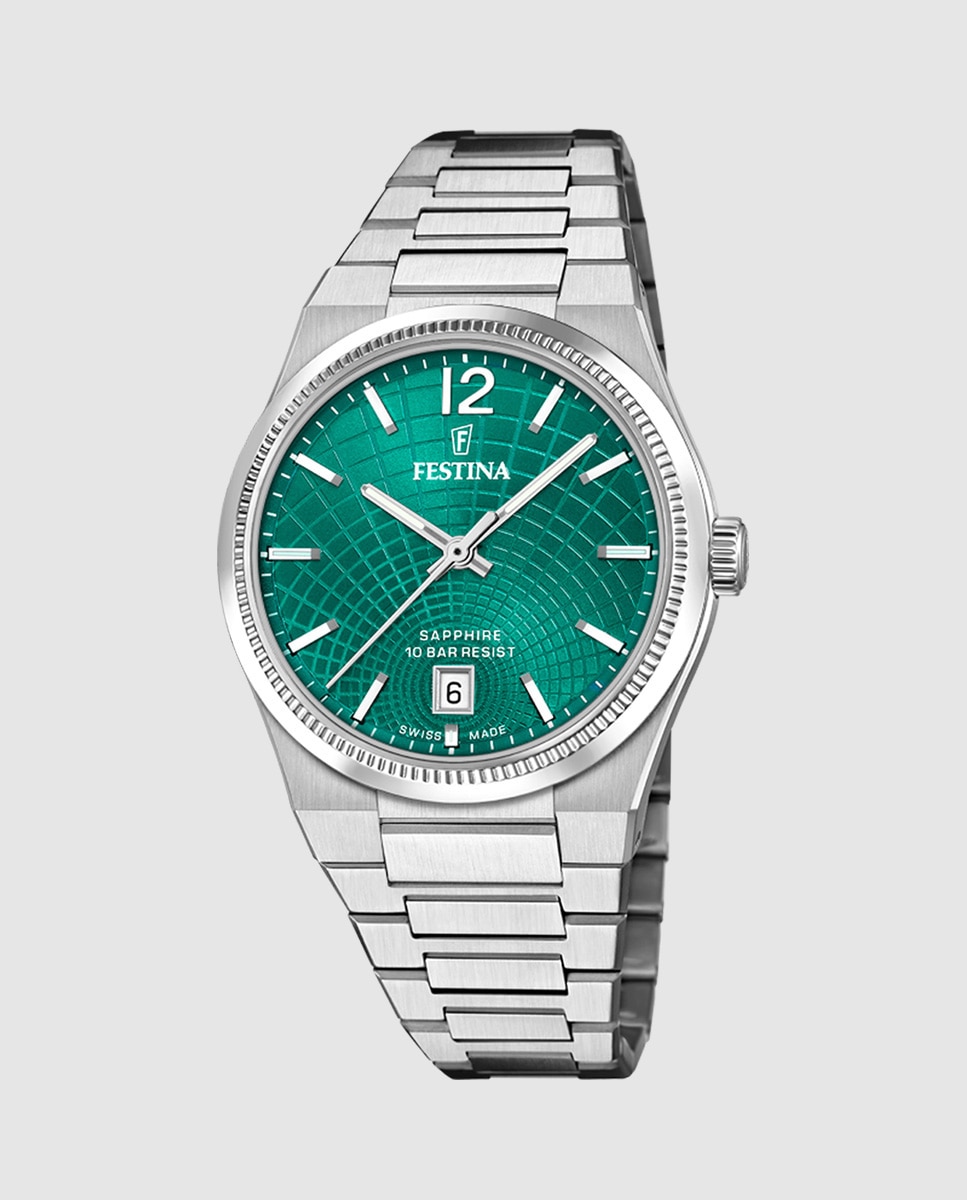 Relógio F20052/6 Swiss Made Rivé de Aço Prateado Prata-1