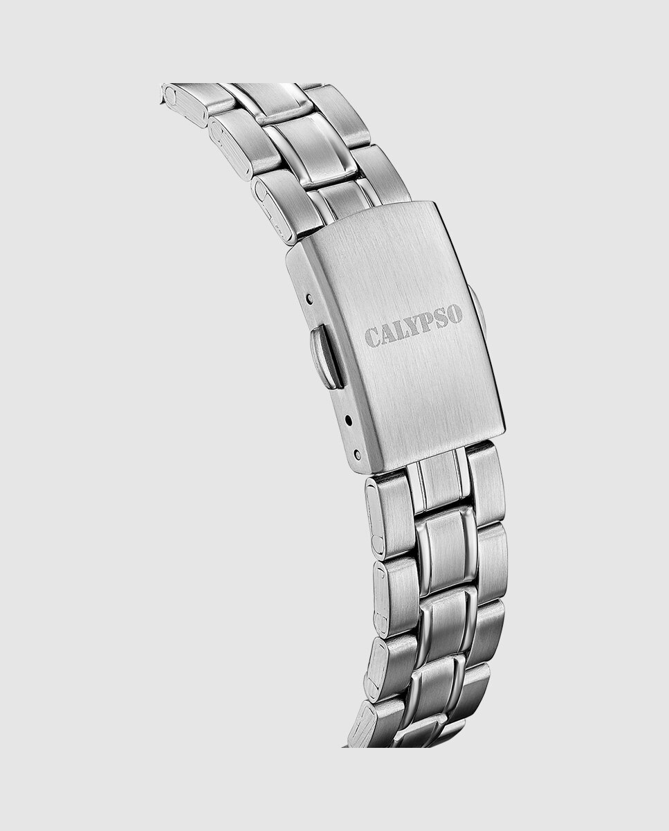 Relógio K5867/3 Basic de Aço Prateado Prata-2